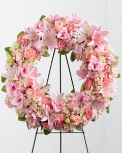 Funeral_Pink & White Sympathy