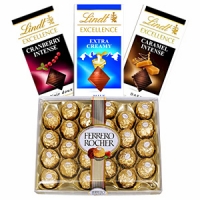 Ferrero Rocher and Lindt Chocolates